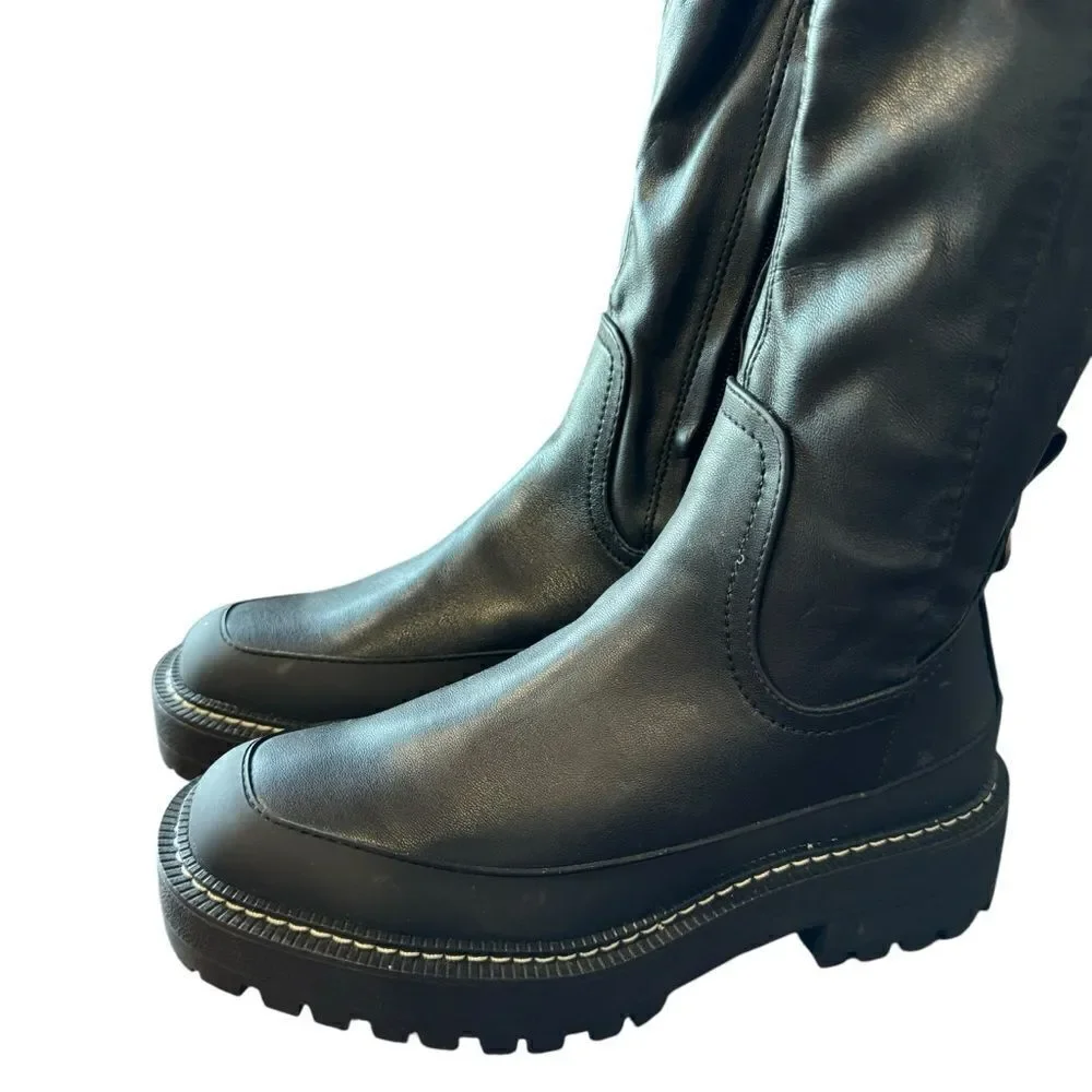 Revolve Sam Edelman Lerue Over The Knee Tall Lug Boots